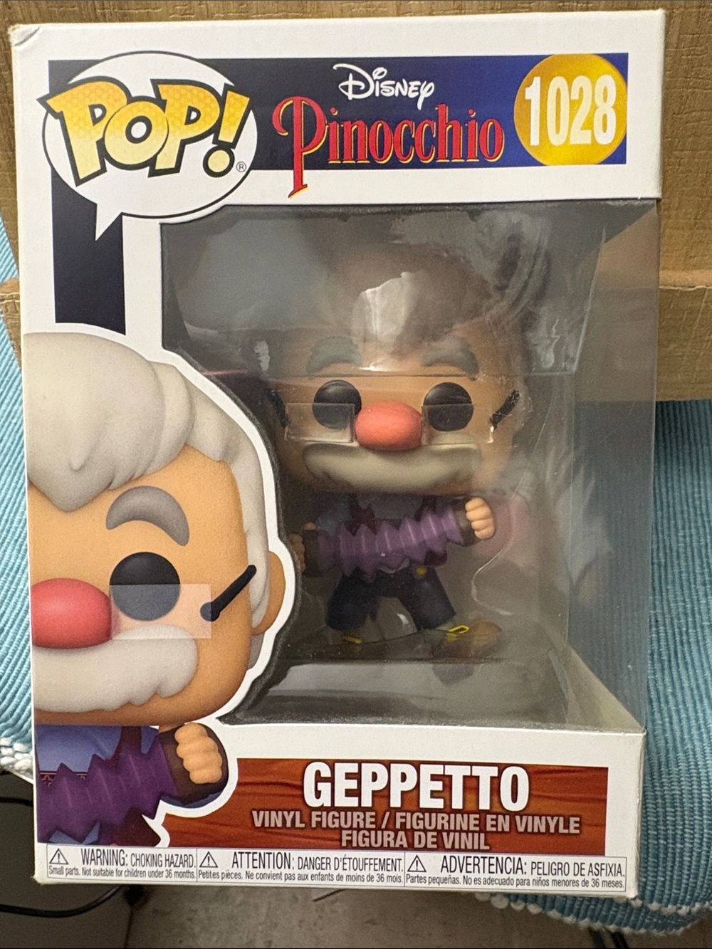 Geppetto Funko Pop in Box